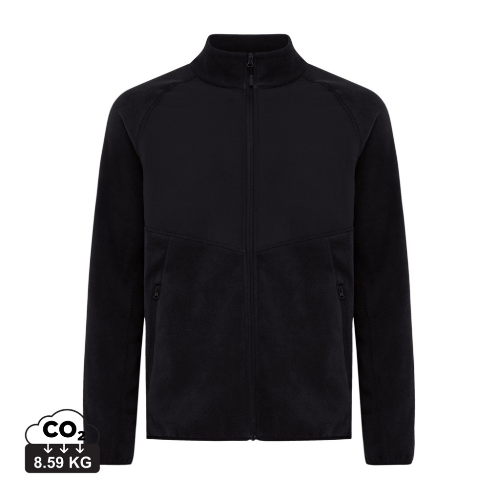 Logotrade promotional gift picture of: Iqoniq Talung recycled polyester microfleece zip through